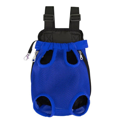 EcoPurrly Pet Backpack Carrier with Adjustable Straps – Front Mesh Cat & Dog Shoulder Bag