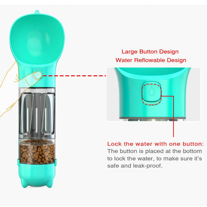 EcoPurrly 4-in-1 Travel Bowl